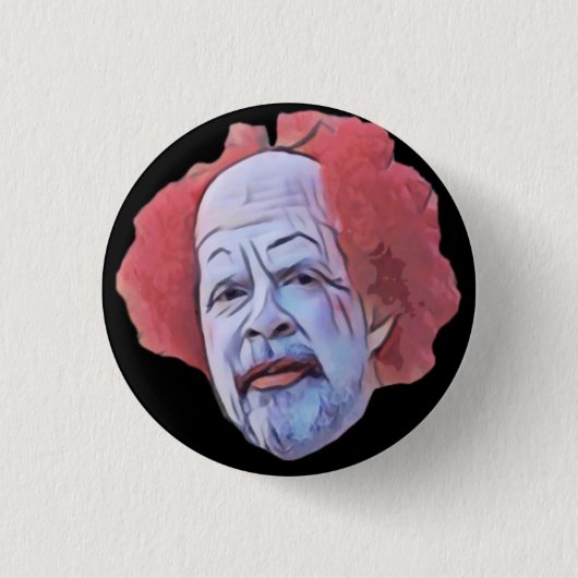 Bumpy the Clown Pin Ronde Button 3,2 Cm (Voorkant)