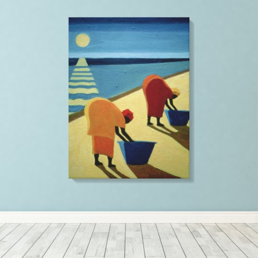 Bums 1997 canvas afdruk (Insitu (Houten vloer))