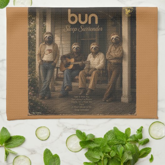 Bun Album: een parodie Theedoek (Gevouwen)