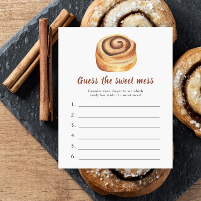 Bun Baby shower Guess het lieve puinhoop spel (Creator heeft geüpload)