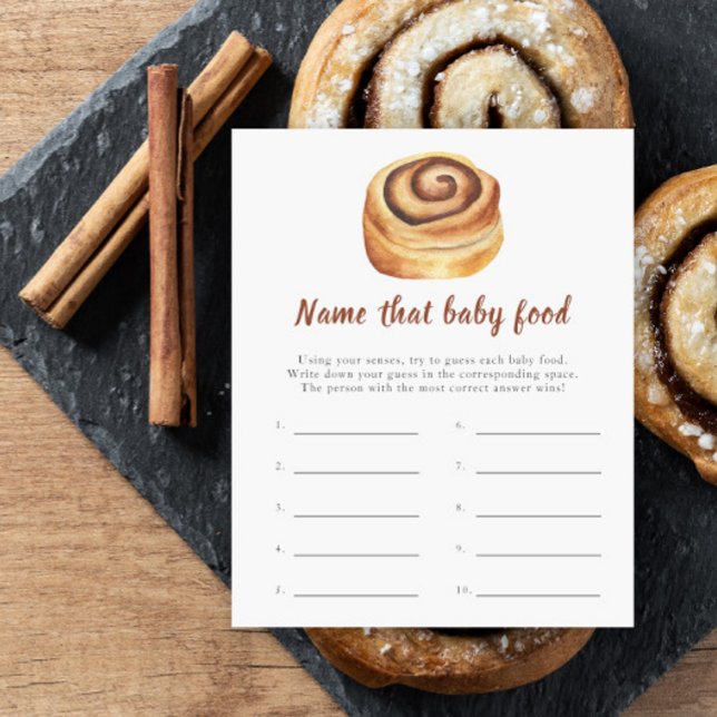 Bun baby shower - Noem dat baby voedsel (Creator heeft geüpload)