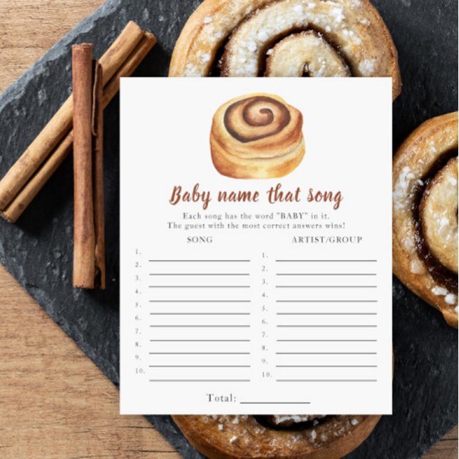 Bun baby shower - Noem dat liedje spel (Creator heeft geüpload)