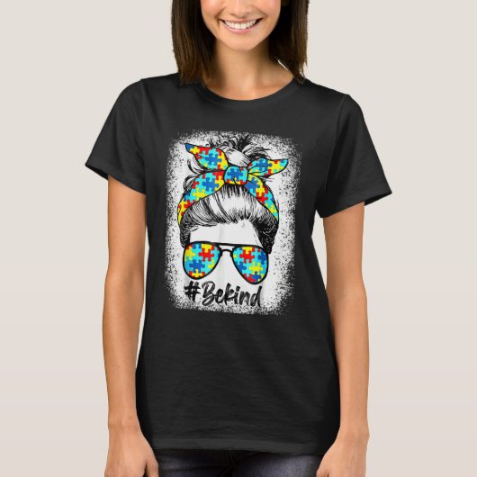 Bun Bleaching Autism Awareness T-shirt (Voorkant)