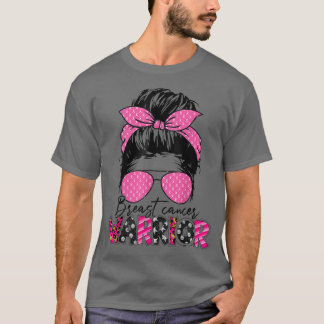 Bun-bril van het bericht Draag roze baarmoederhals T-shirt