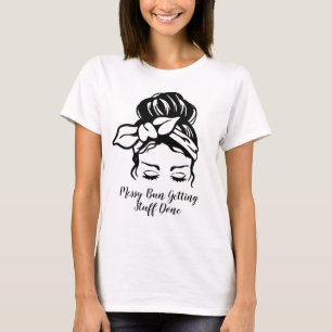 Bun die van het bericht Stuf wordt gedaan T-shirt