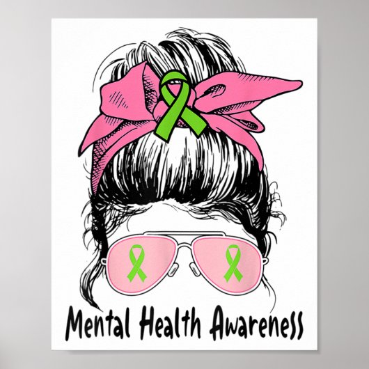 BUN Geestelijke gezondheidsproblemen Geestelijke g Poster (Voorkant)