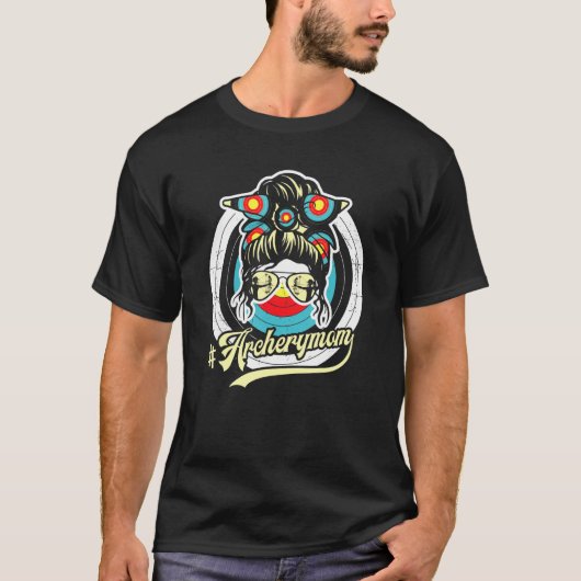 Bun Hair Glasses T-shirt (Voorkant)