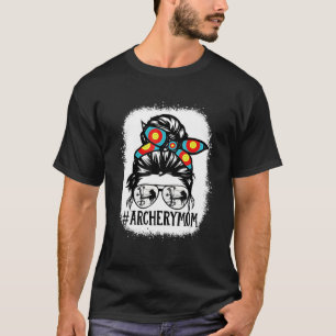 Bun Hair Glasses T-shirt