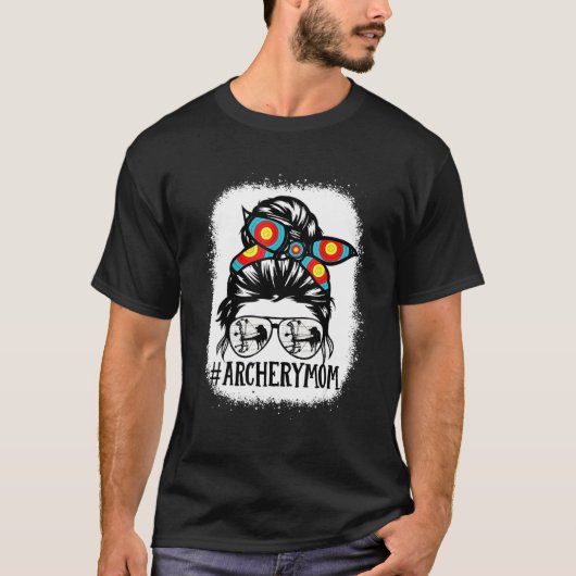 Bun Hair Glasses T-shirt (Voorkant)