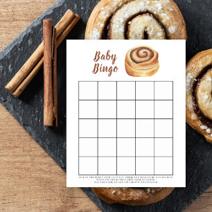 Bun in de oven Baby shower bingo spel