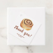 Bun in de oven Baby shower Dank u Bedankjes Labels (In situ)