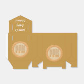Bun in de Oven Baby shower Favor Box Bedankdoosjes (Uitgevouwen)