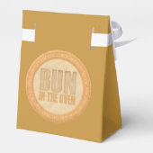 Bun in de Oven Baby shower Favor Box Bedankdoosjes (Achterkant)