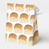 Bun in de Oven Brood Dinner Rolls Baby shower Bedankdoosjes (Achterkant)