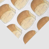 Bun in de Oven Brood Dinner Rolls Baby shower Tissuepapier (Detail)