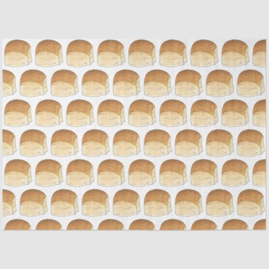 Bun in de Oven Brood Dinner Rolls Baby shower Tissuepapier (Voorkant)