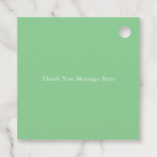 Bun in de oven genderneutraal Baby shower Bedankjes Labels (Achterkant)