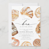 Bun in de oven Keuken Thema Bakken Baby shower Kaart (Voorkant)