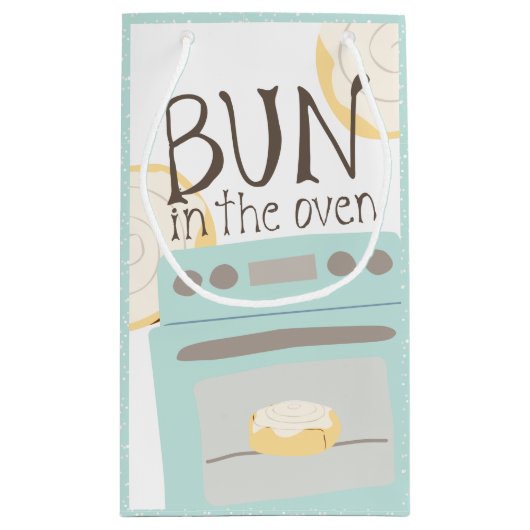 Bun in de oven kleine cadeautas (Achterkant)