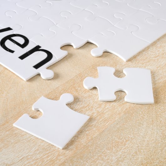 bun in de oven legpuzzel (Zijkant)