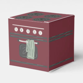 Bun in de oven party decor bedankdoosjes