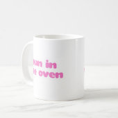 Bun in de Oven - Roze Koffiemok (Voorkant links)