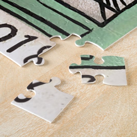 Bun in de oven van 2018 legpuzzel (Zijkant)