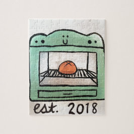 Bun in de oven van 2018 legpuzzel