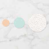 Bun in het Oven Baby shower Confetti (Achterkanten)