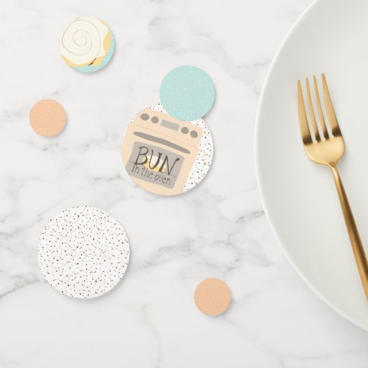 Bun in het Oven Baby shower Confetti (Groep)
