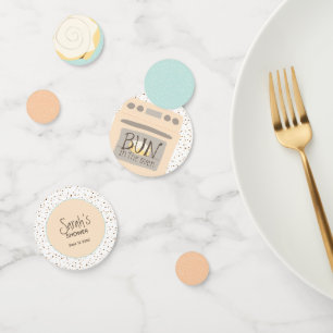 Bun in het Oven Baby shower Confetti