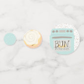 Bun in het Oven Baby shower Confetti (Voorkanten)