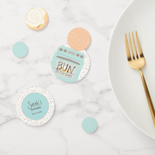 Bun in het Oven Baby shower Confetti (Groep)