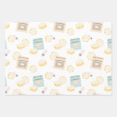 Bun in het Oven Baby shower Inpakpapier Vel (Voorkant)