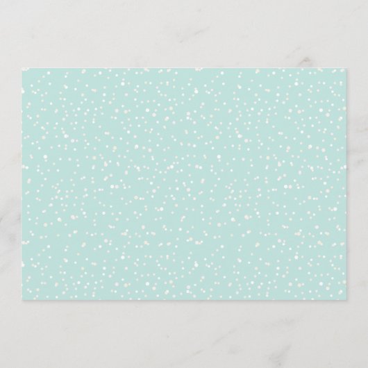 Bun in het Oven Baby shower Kaart (Achterkant)