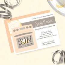 Bun in het Oven Baby shower