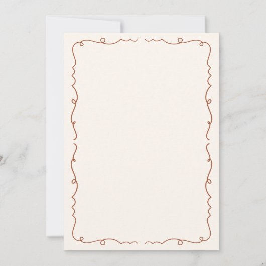 Bun in het Oven Bakery Bread Baby shower Kaart (Achterkant)