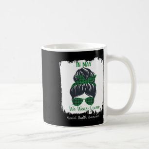 BUN In mei Draag we Green Mental Health Awareness Koffiemok