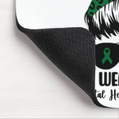 BUN In mei Draag we Green Mental Health Awareness Muismat (Hoek)