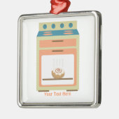 Bun in Oven (aanpasbaar) Metalen Ornament (Links)