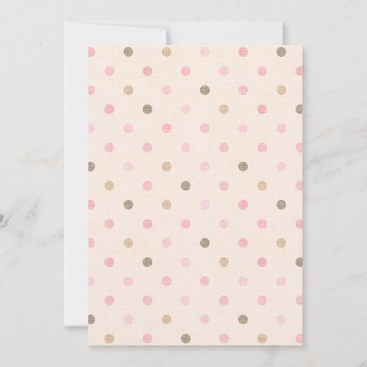 Bun in Oven BBQ Burlap Wood Gender onthulling Kaart (Achterkant)