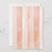 Bun in the Oven Baby Shower Cinnamon Roll Bakery Kaart (Achterkant)