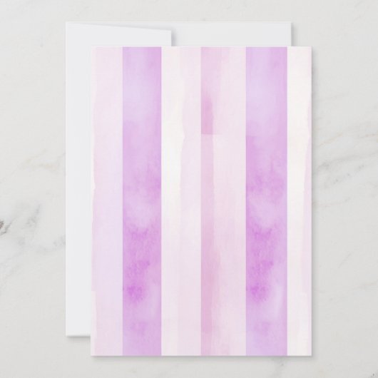 Bun in the Oven Baby Shower Floral Croissant Pink Kaart (Achterkant)