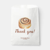 Bun in the oven Baby Shower Thank you Bedankzakje (Voorkant)