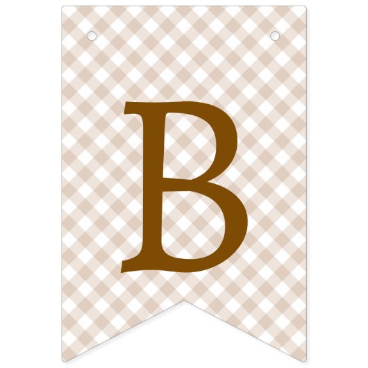 Bun In The Oven Baby Shower  Vlaggetjes (Tweede vlag)