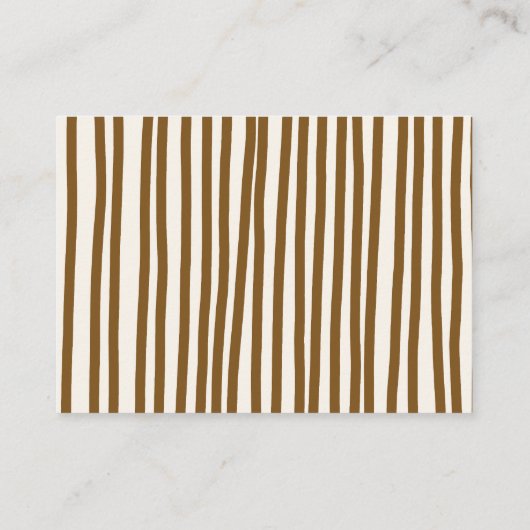 Bun in the oven baking baby shower diaper raffle informatiekaartje (Achterkant)