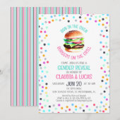 Bun in the Oven BBQ Gender Reveal Kaart (Voorkant / Achterkant)