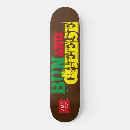 BUN & KAAS SKATEBOARDS / JMT SKATEBOARDS (Voorkant)