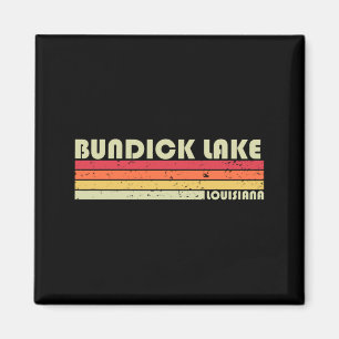 Bun Lake Louisiana Grappige Vissen Kamperen Zomer Magneet