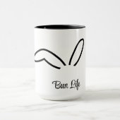 Bun Life Rabbit Humor Mok (Midden)